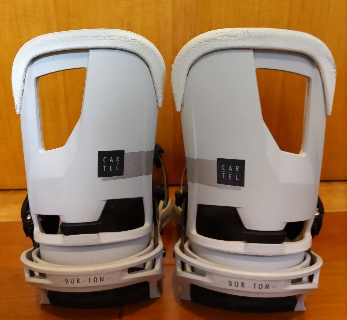 スノーボード BURTON CARTEL LETHER 17-18 BURTON CARTEL 2017－18 Sサイズ Re:FLEX スノーボードビンディング