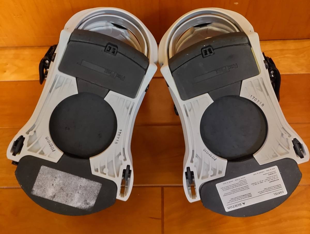 BURTON CARTEL 2017－18 Sサイズ Re:FLEX スノーボードビンディング