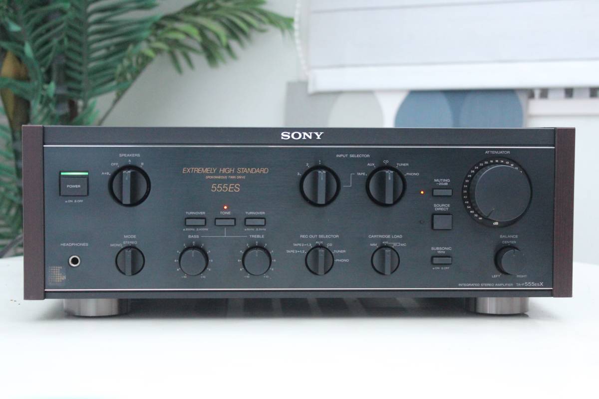 オーバーホール整備済 レストア 完動品 美品】SONY ソニー プリメイン