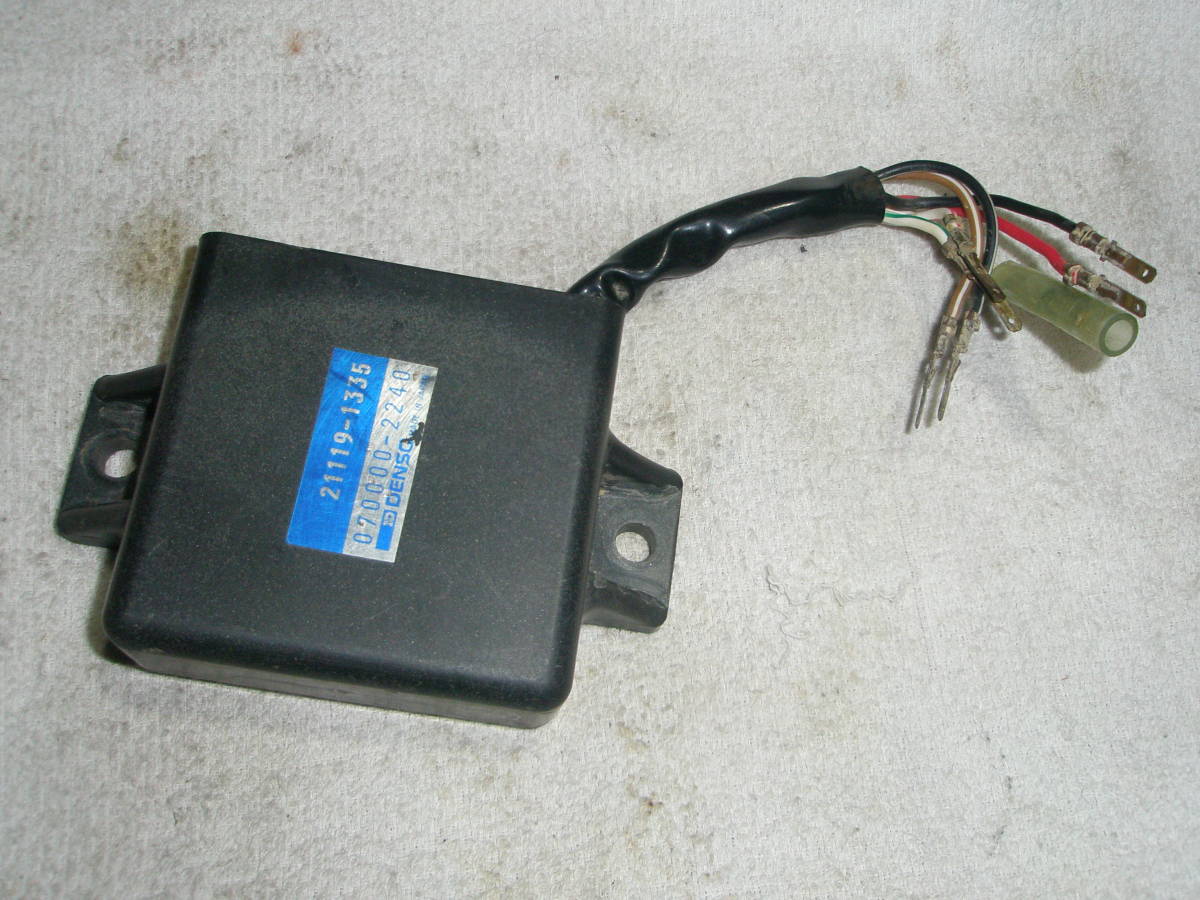 カワサキ　KDX125 純正CDI イグナイターユニット　カプラー欠品　21119-1335