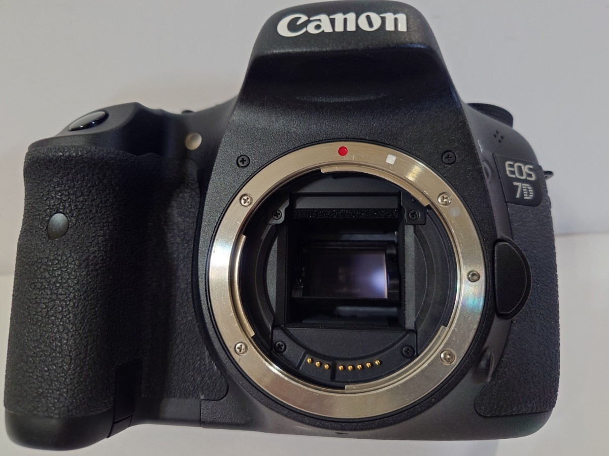 Canon EOS7D ボディ ショット数7150回 一眼レフ 接触不良あり 【公式通販】