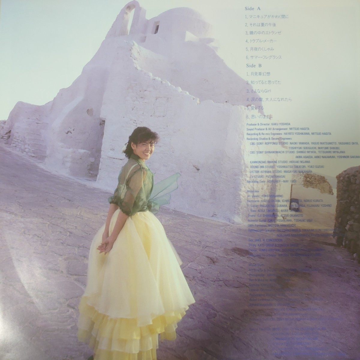 LP☆南野陽子/ゴーシュ［帯付/8ページ写真集付/オリジナル盤/28AH5273/税込