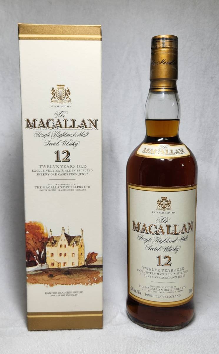 旧ボトル ザ マッカラン 12年 The MACALLAN12years old 【公式通販】