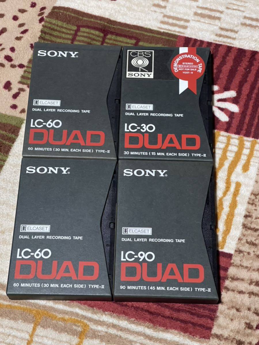 SONY エルカセット 4本(LC-60は2本、LC-30とLC-90)
