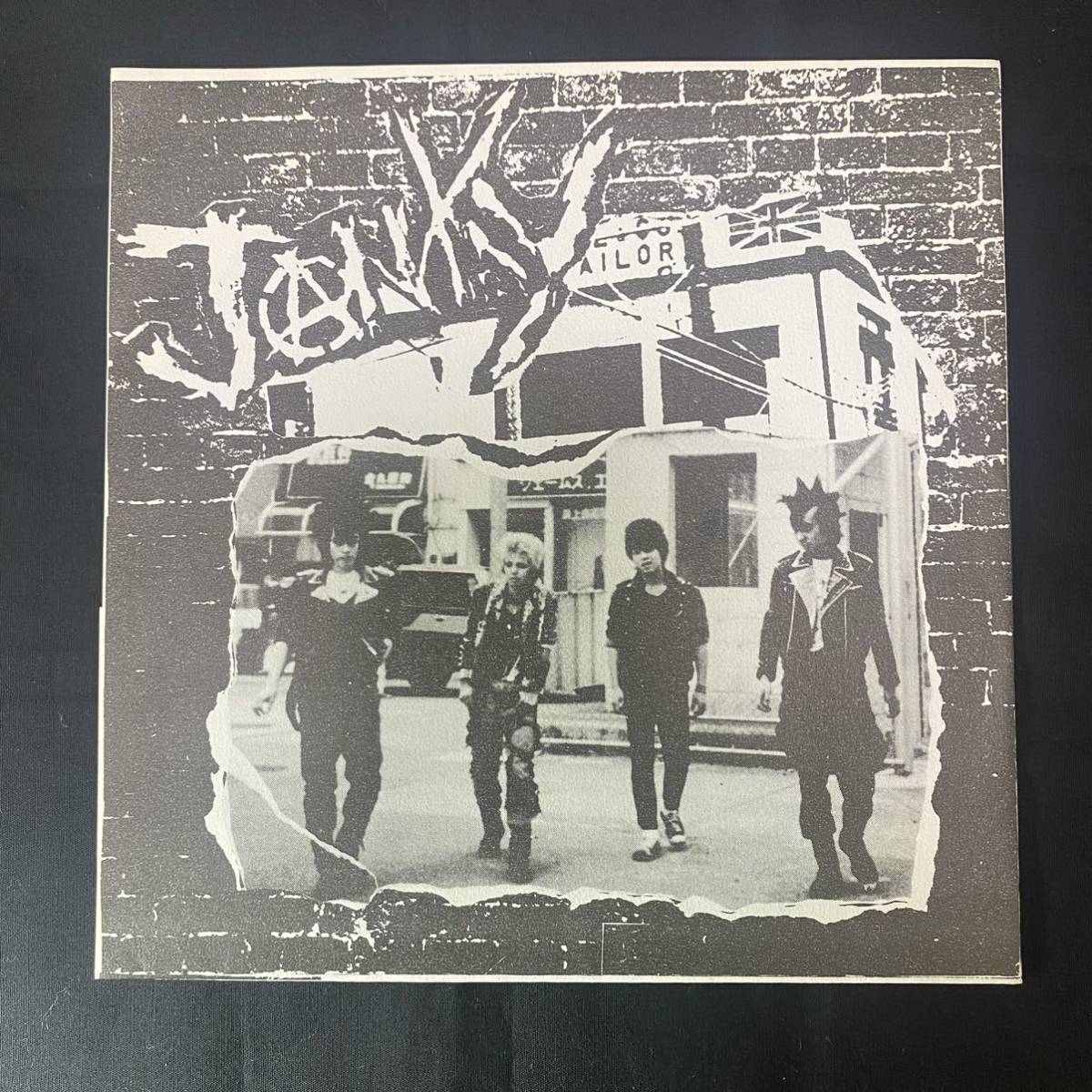 【美品】JANKY「LOW LIFE」 HOLD-UP003 E-7131 SAMPLE 1984年 日本 パンク ソノシート