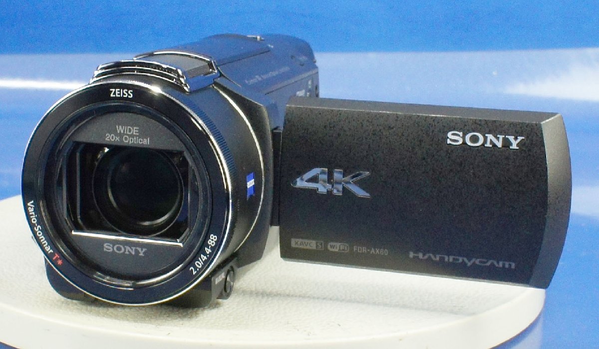 SONY 4Kビデオカメラ FDR-AX60 FDR-AX60の口コミ・評判は？実際に使っ 