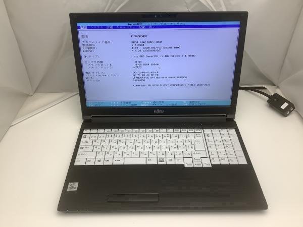 ジャンク!FUJITSU AH5510/FX○Core i5 10210U 1.6G 8G 500G