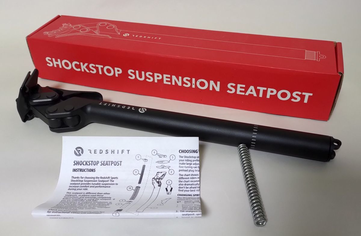 Redshift Shockstop サスペンションシートポスト 27.2mm 350mm