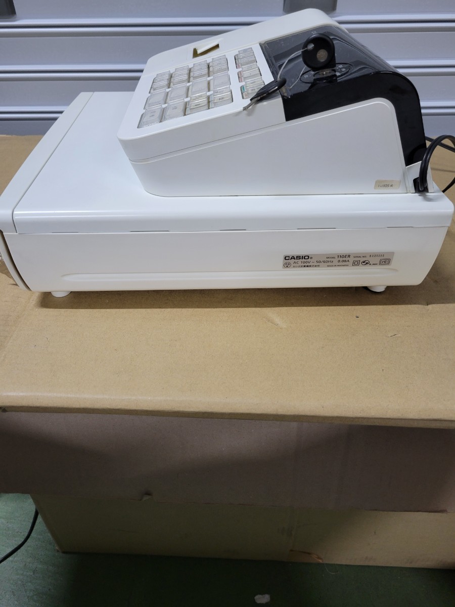 カシオ レジスター カシオ CASIO レジスター 小型ドロア 110ER インク