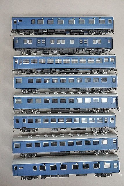 HOゲージ NAKAMURA ナカムラ 中村精密 NP-16 A-101 国鉄 客車 など計8両セット ※ジャンク品・本体のみ