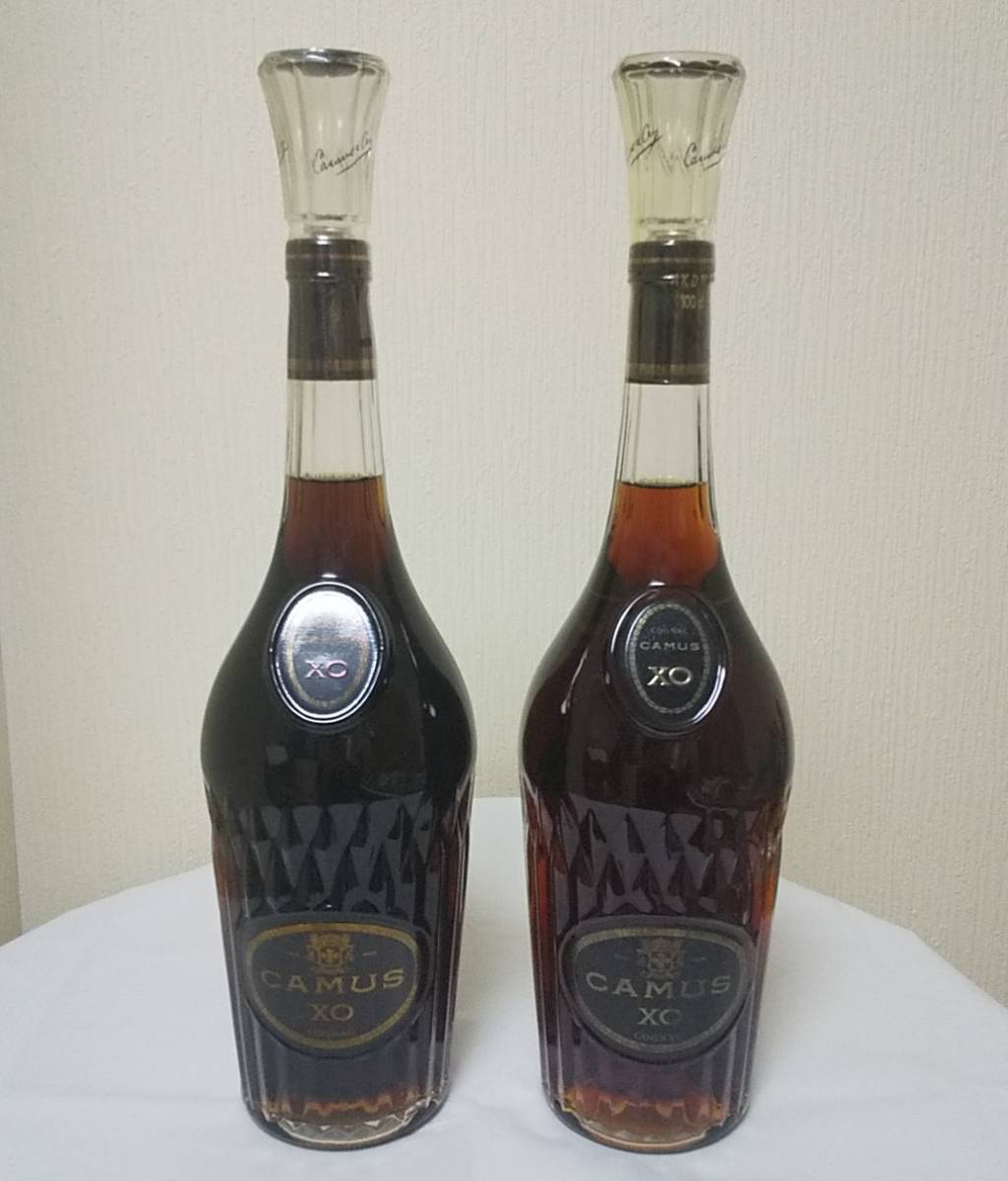 未開栓】CAMUS XO カミュ ロングネック 1000ml×4本 箱付 コニャック