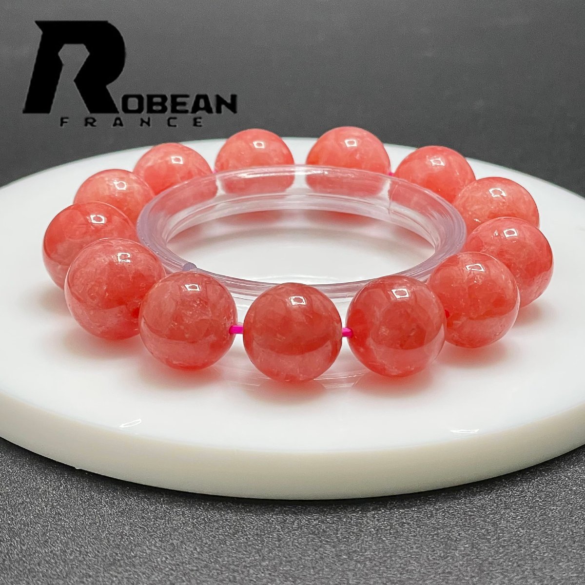 逸品 EU製 定価23万円☆ROBEAN・インカローズ☆ブレスレット