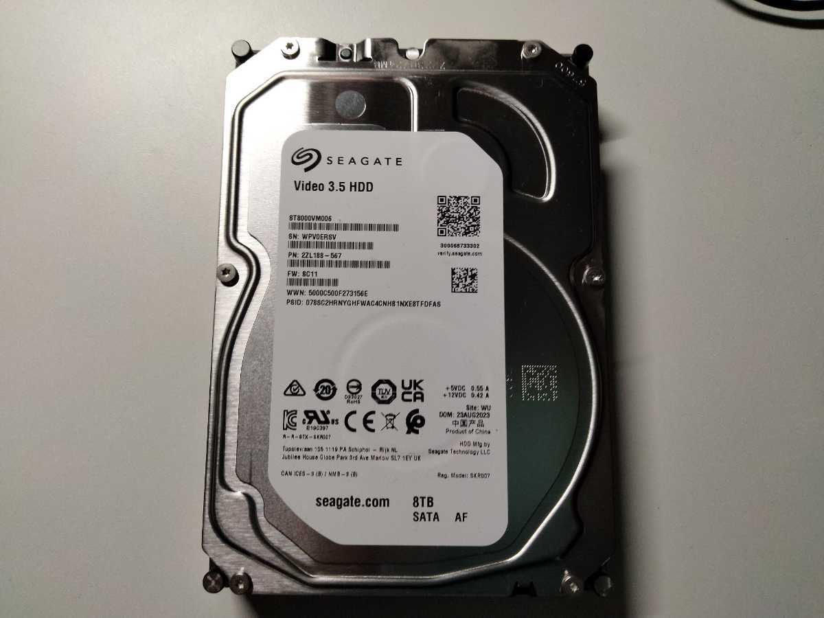 新品】seagate SATA HDD 8TB 3.5inch ST8000VM006 #4 Seagate Hard 