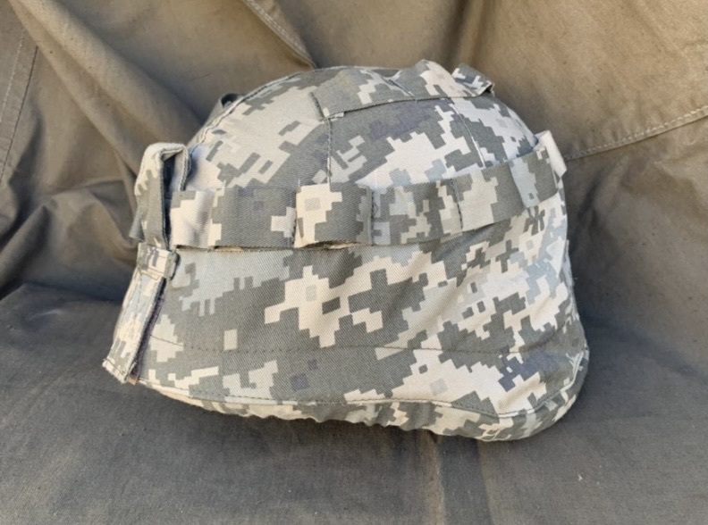 ウクライナ軍 ヘルメット ヘルメットカバー MM14迷彩 スチール製 新品