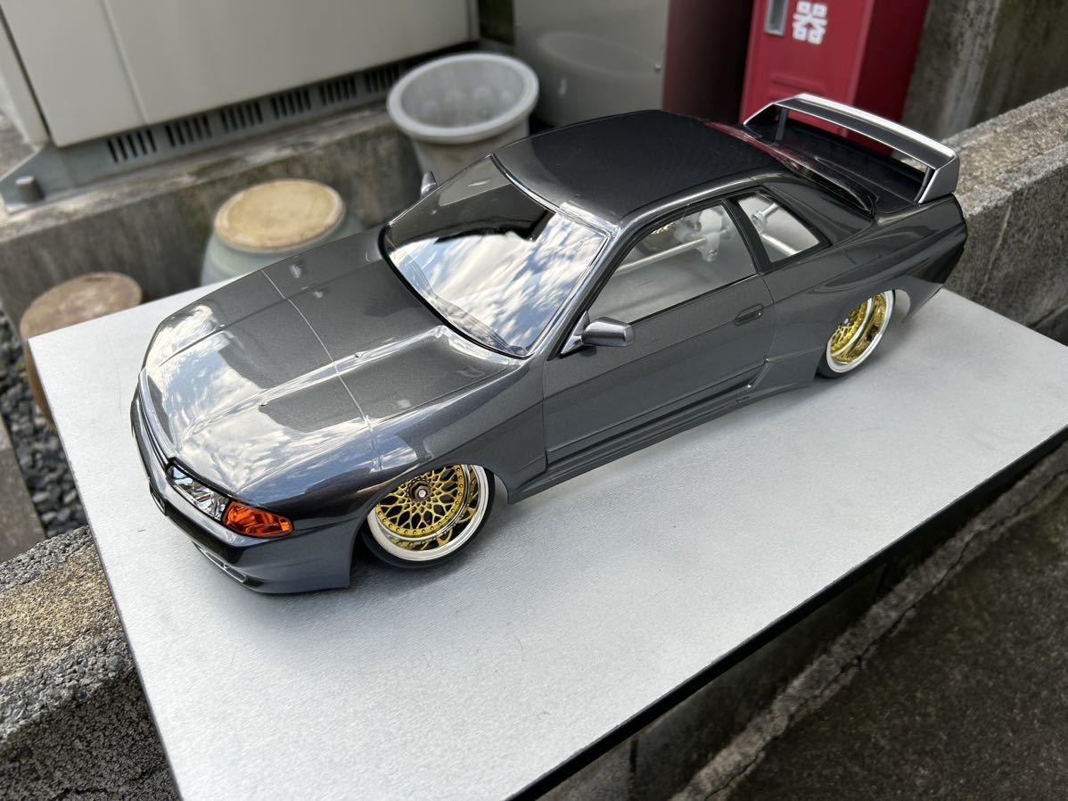 スカイライン GT-R R32 タミヤ ラジコン ボディ TAMIYA 190mm RC 塗装