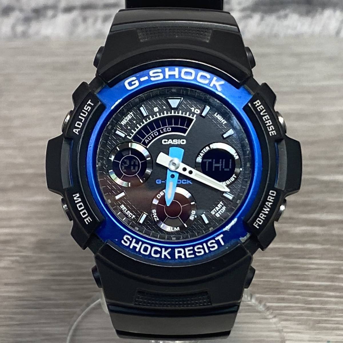 YH-7240】ジャンク品 CASIO カシオ G-SHOCK Gショック AW-591 デジアナ 