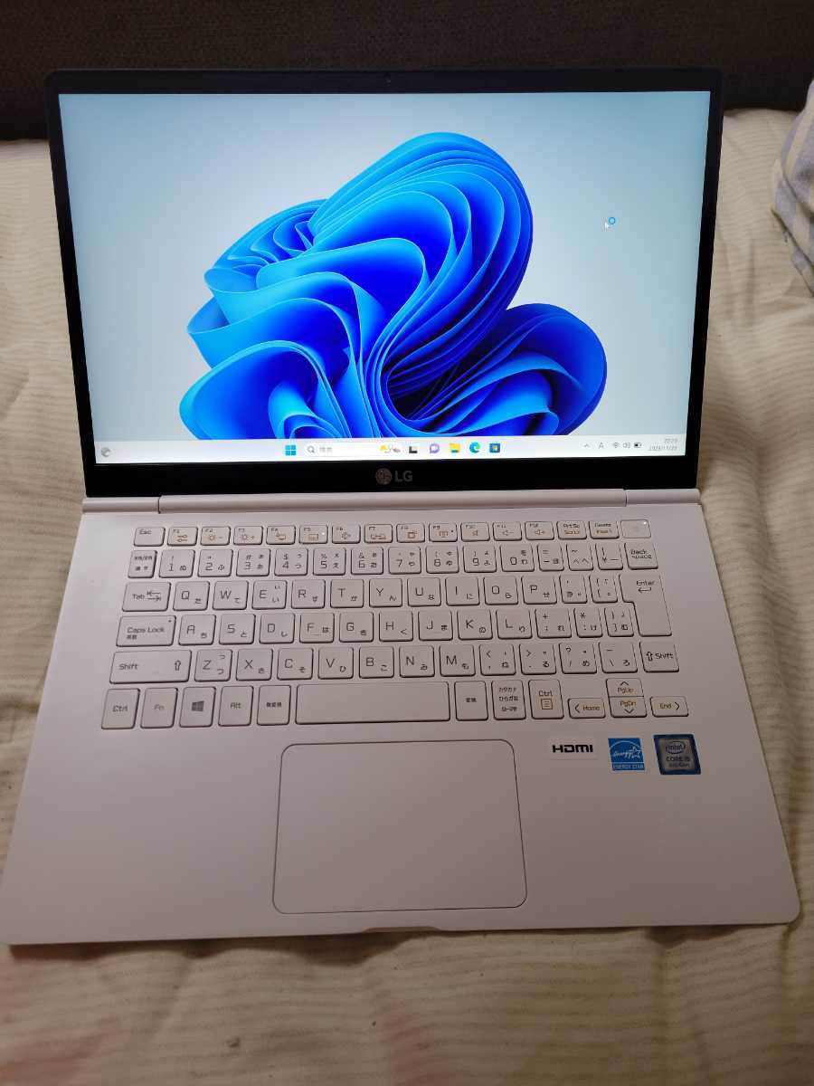 LG gram 14Z980-GA55J core i5-8250 メモリ16G SSD512GB Windows 11home マウス付　中古品動作確認済み