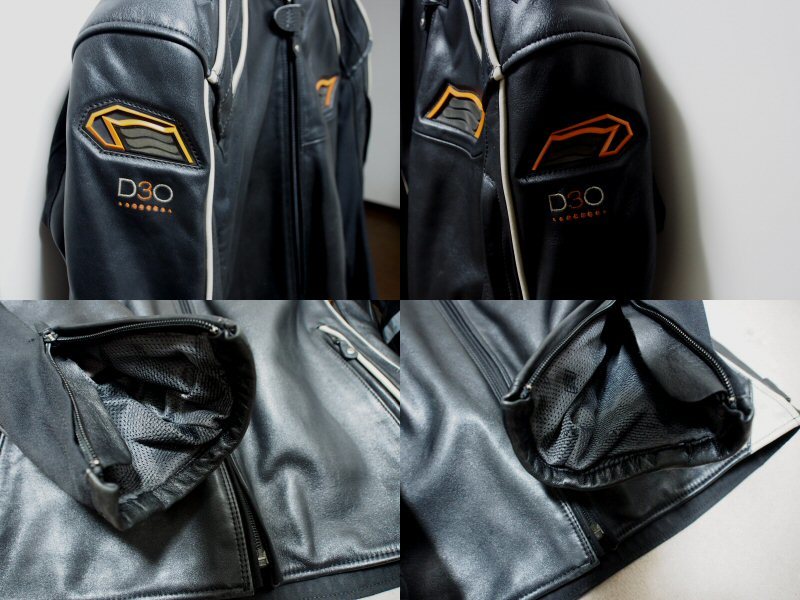 ☆ HYODO ST-X LEATHER (SPEED-iD D3O) LL　☆ ST-X HYOD LEATHER 在庫限り!P10倍ヒョウドウ STJ007DS PARKA