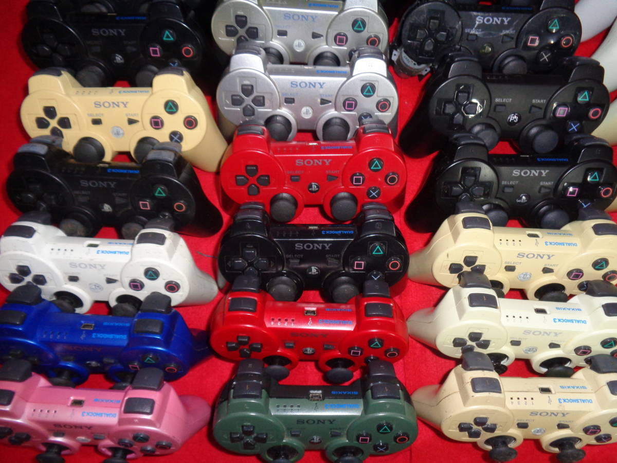 ☆ PS3 用 ワイヤレス コントローラー 約 50個 ☆ まとめ 大量 ヤ120