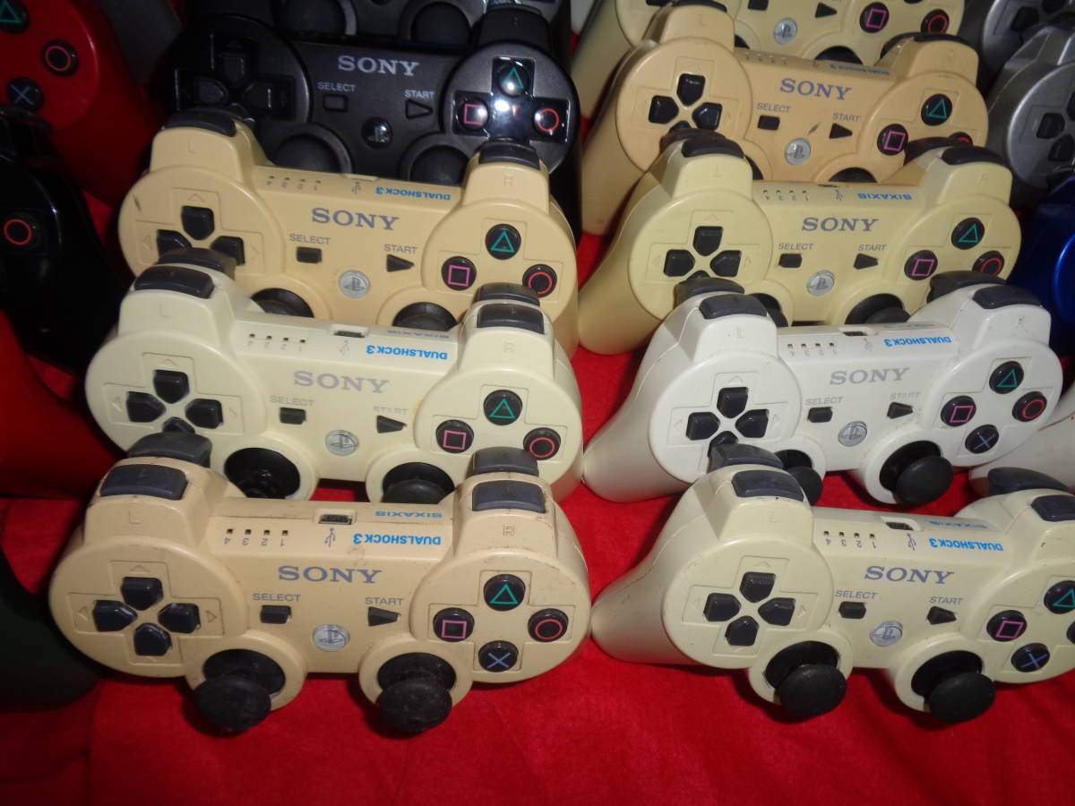 ☆ PS3 用 ワイヤレス コントローラー 約 50個 ☆ まとめ 大量 ヤ120