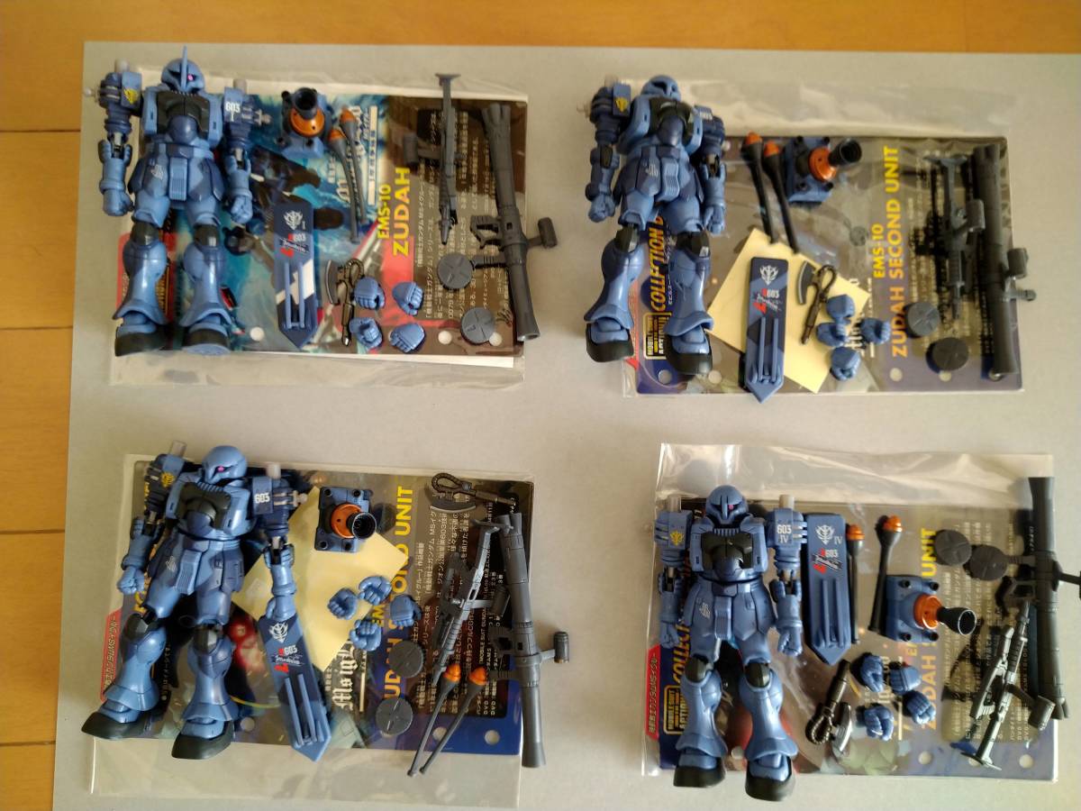 MIA　モビルスーツ　イン　アクション　ZUDAH　ヅダ　1番機　2番機（シール）　3番機（シール）　4番機（予備機）　