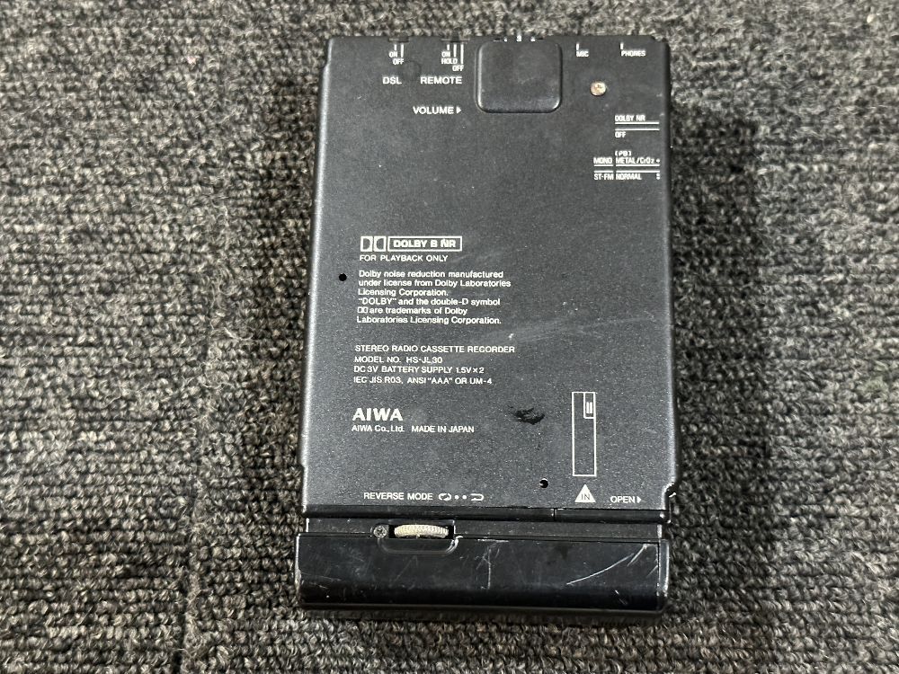 275○〇 AIWA HS-JL30 cassetteboy カセットプレーヤー / アイワ