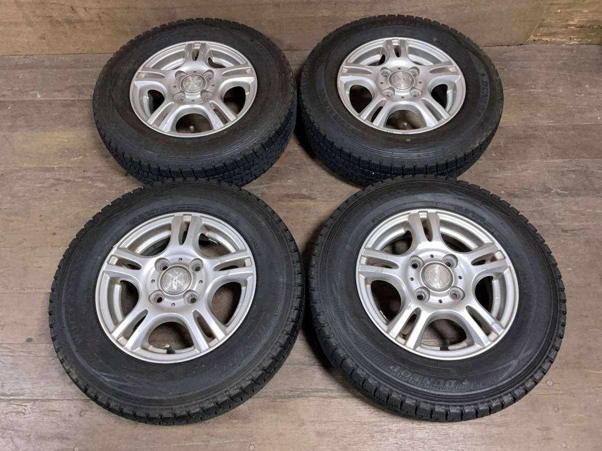 畑や山に! 軽トラ、軽バンに! 12インチホイール＆ブリヂストンRD-604新品!!