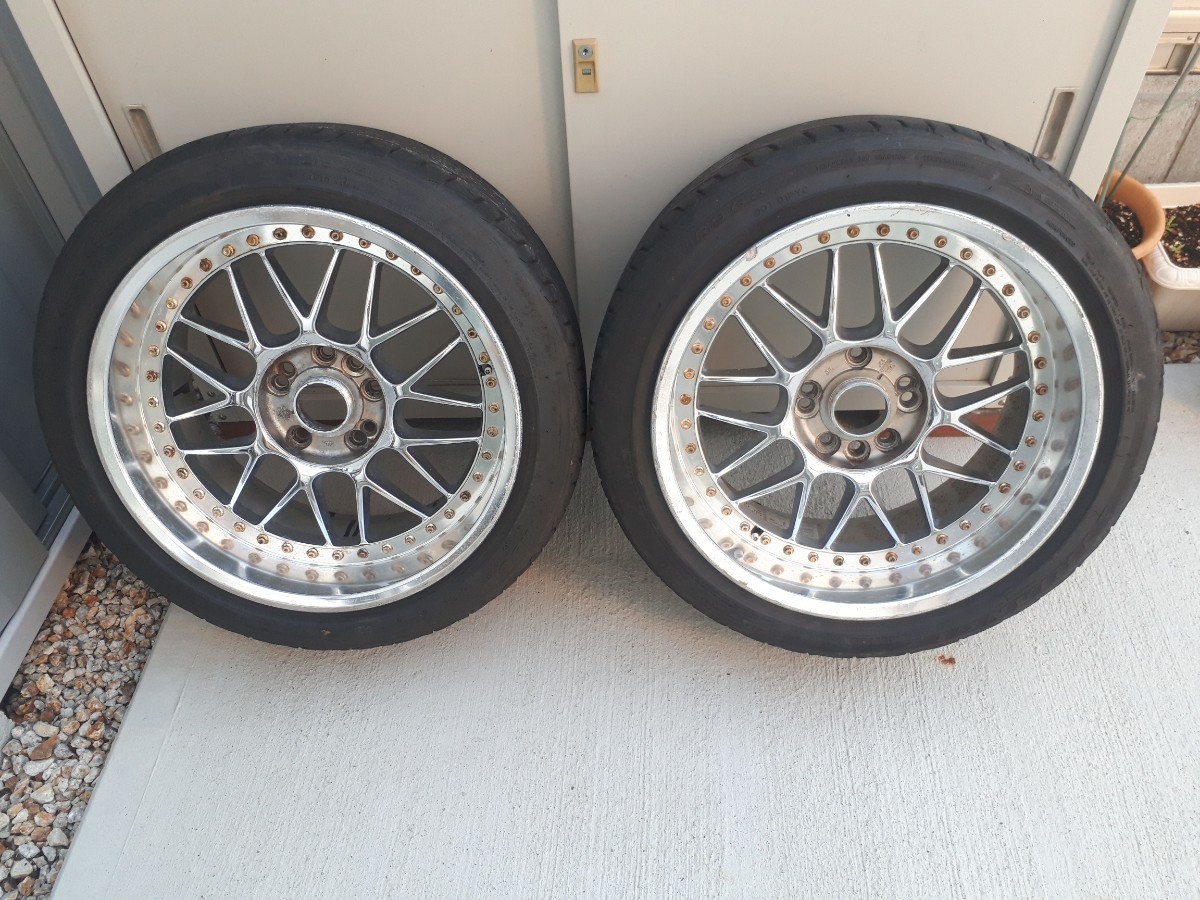 深リム シュティッヒ WORK 2本 PCD:114.3-4/5H マルチ 17インチ 9J +  