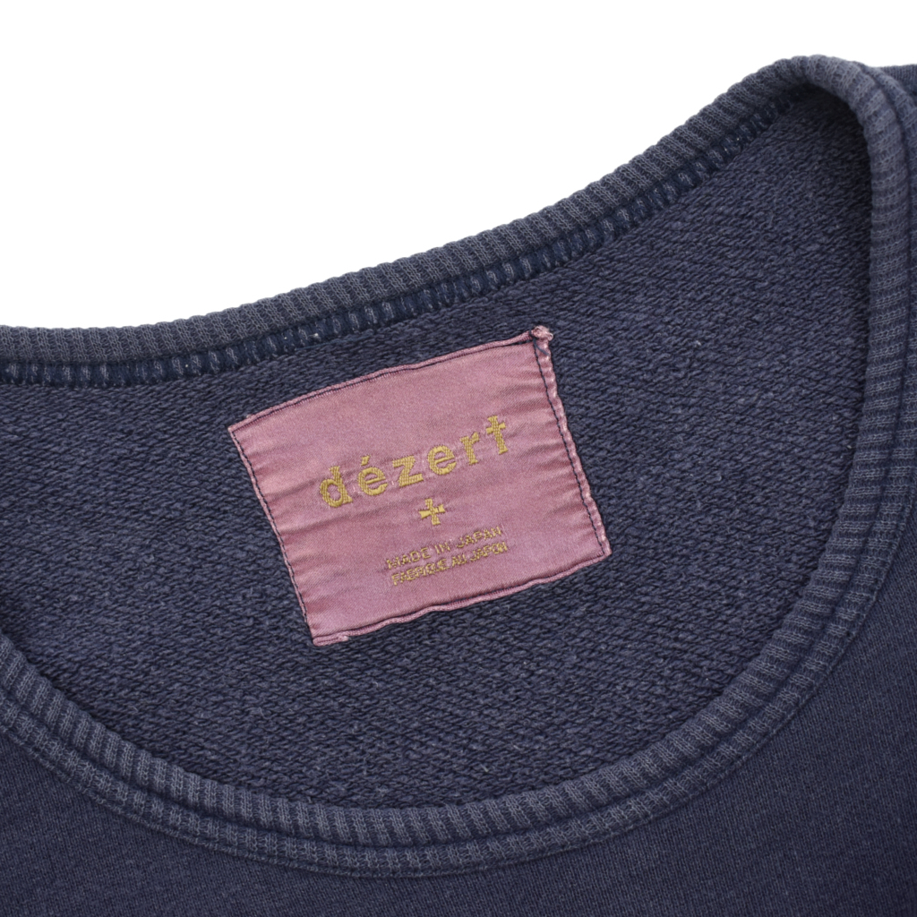 80s vintage dezert + デザート ビッグシルエット スウェット シャツ