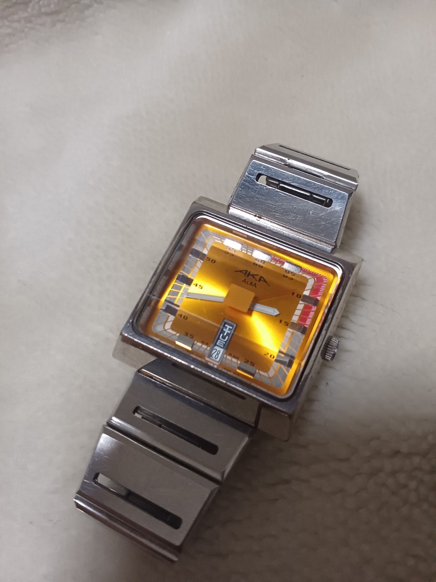SEIKO ALBA セイコー アルバ AKA V733-5A40 腕時計 動作未確認 【公式