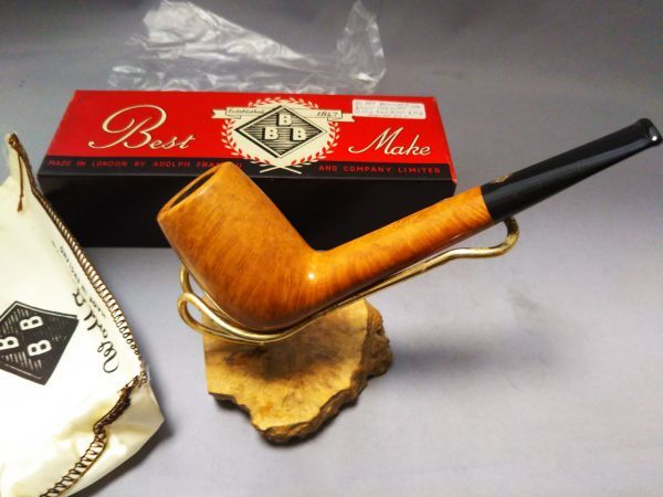 安値スタート！　オールド　未使用 BBB スリーB　BEST MAKE #J29 70年代　美グレイン　箱・布袋つき