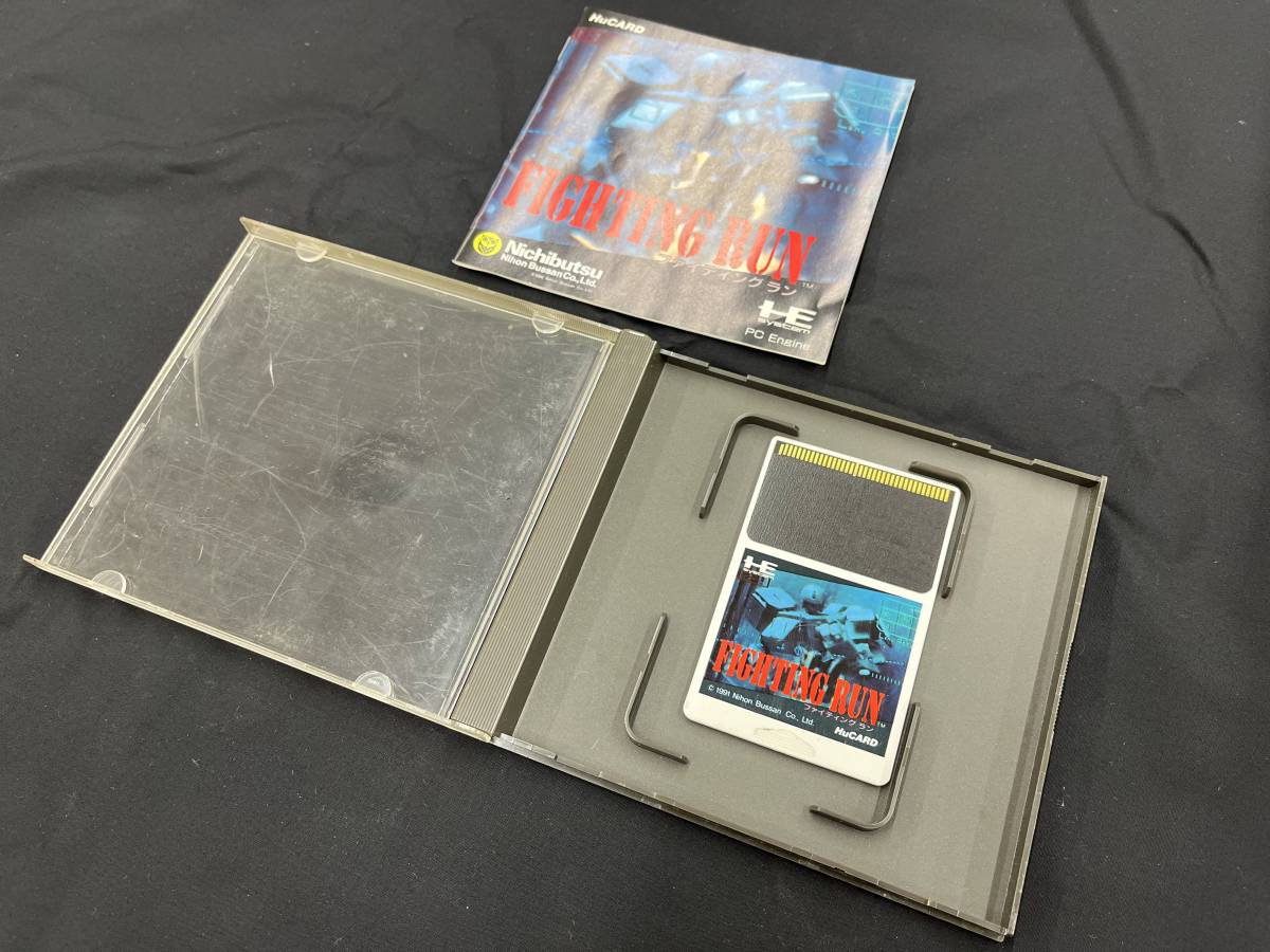 PCエンジン FIGHTING RUN ファイティングラン HuCARD ヒューカード レトロ 激レア_1