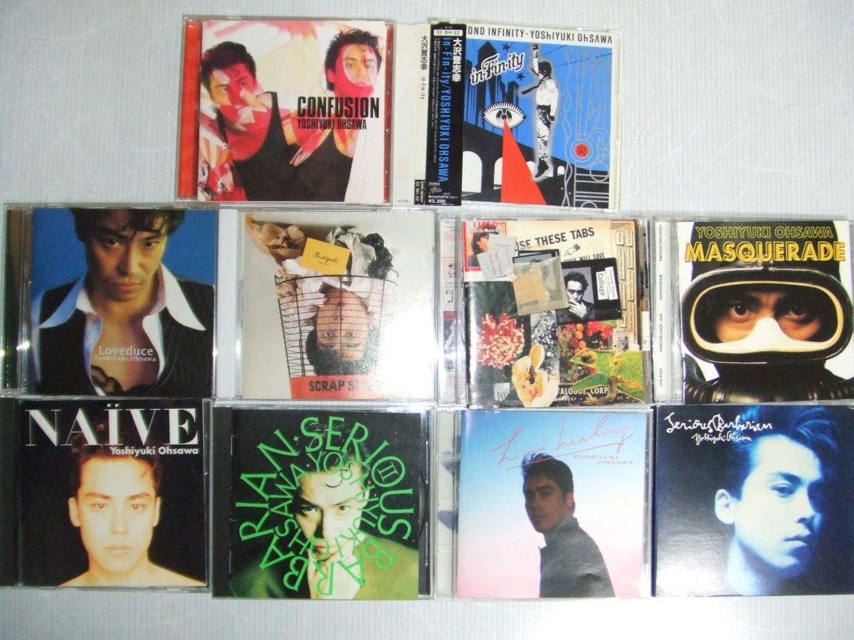 国内盤で廃盤CD含10種類★大沢誉志幸★レターパック送料無料！！