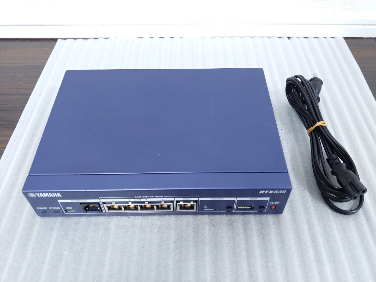 RTX830 ギガアクセス VPN MR④YAMAHA YAMAHA⁄ヤマハ 最新 動作品