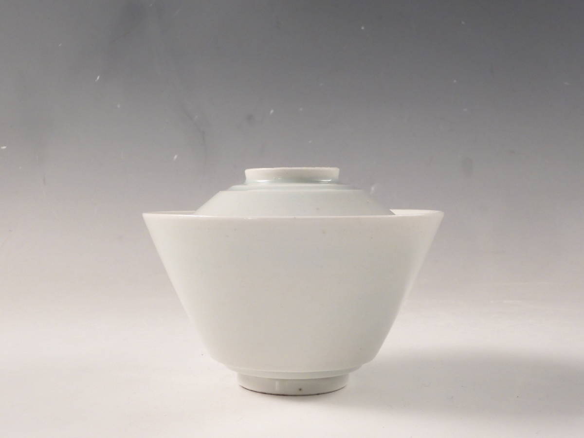 ○栄○古伊万里 白磁 蓋茶碗 5客 茶懐石 江戸期 44kw275 | CIRCOLEKTRA.NL