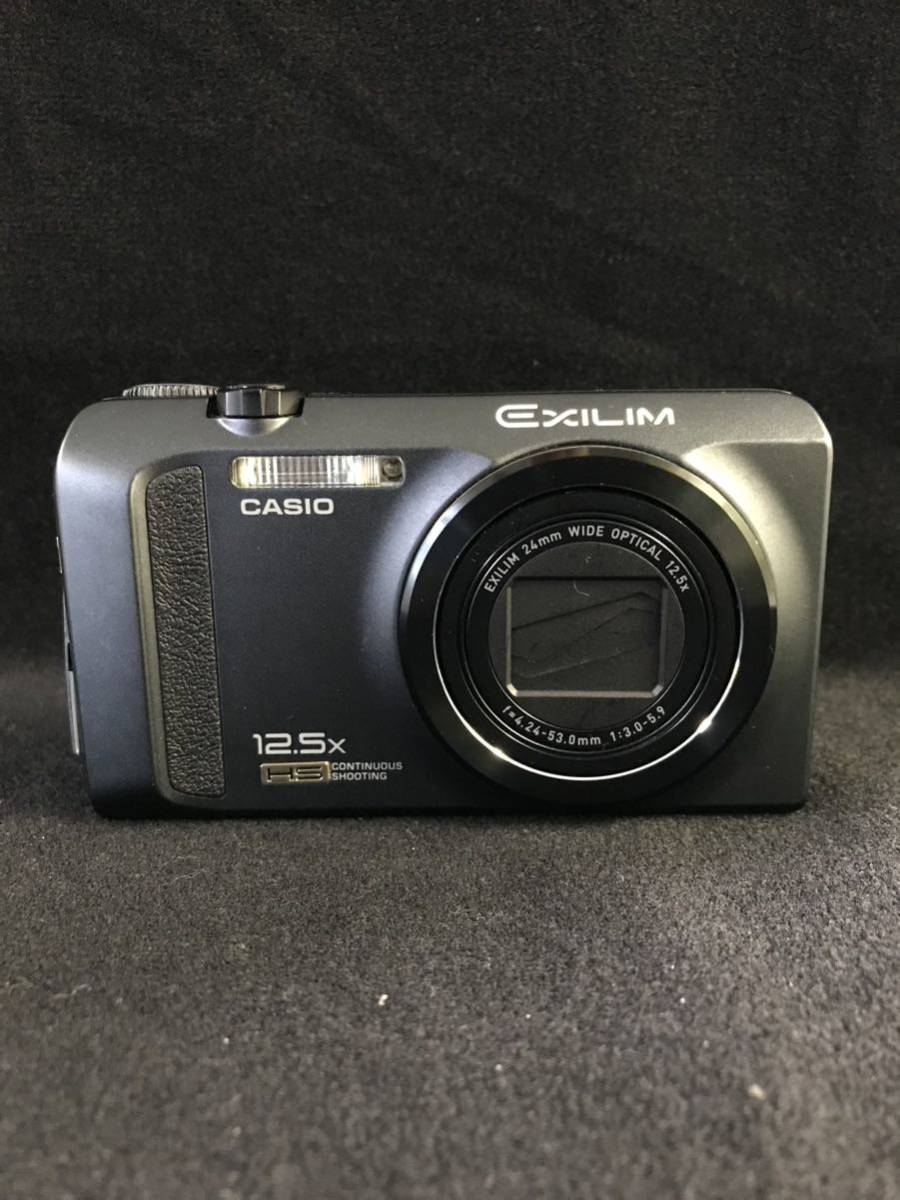 H81☆CASIO EXILIM コンパクトデジタルカメラ EX-ZR100 動作未確認