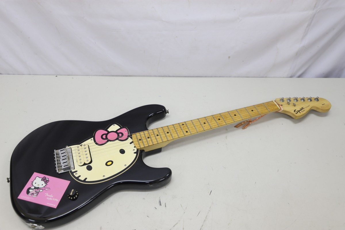 Squier by Fender ハローキティ エレキギター スクワイア フェンダー 