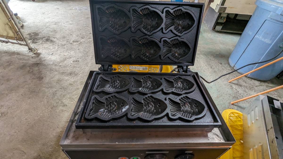 鯛焼き機　２台　ジャンク扱いで！