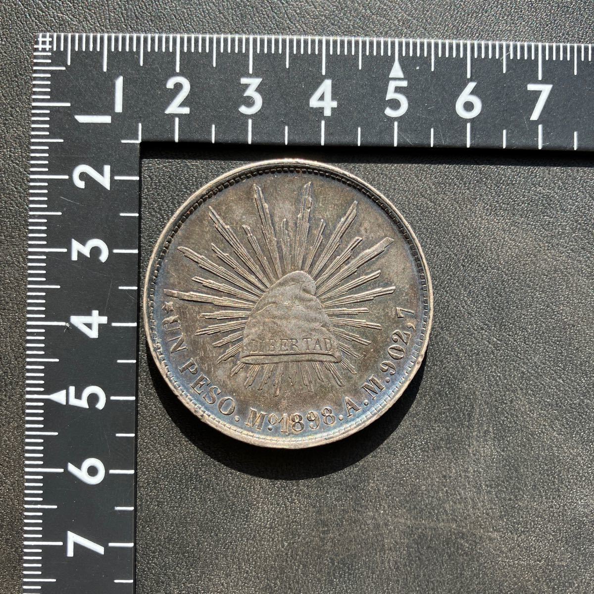メキシコ 1ペソ 銀貨 1898年☆28(ラテンアメリカ)｜売買された 