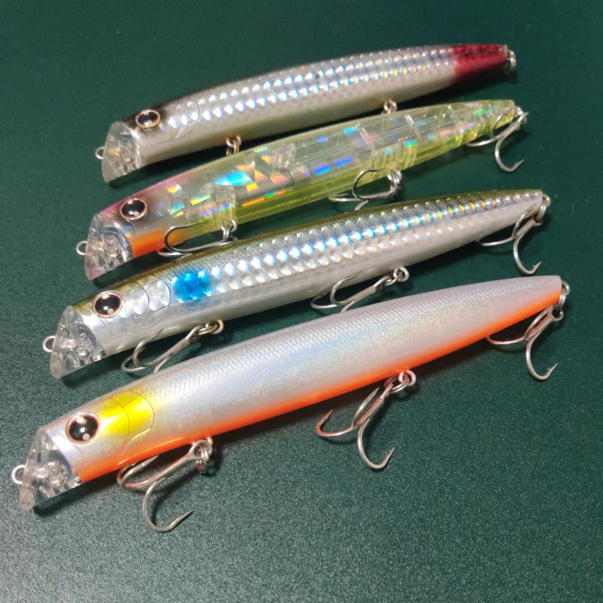 SALE，限定SALE 重心移動良好 定形外 同梱可 ダイワ モアザン/クロスカウンター 125 F 4本セット(ミノー)｜売買されたオークション情報、yahooの商品情報をアーカイブ公開 - オークファン 海水