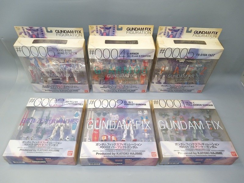 【未検品・ジャンク扱い】ガンダム フィギュア 6点 まとめ売り ウイングガンダム/パーフェクトガンダム 他 [6-3] No.8888
