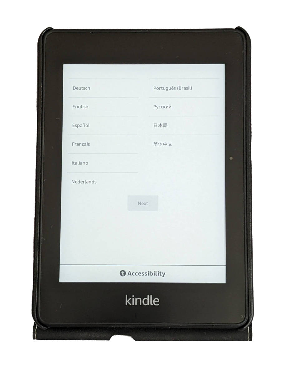 Kindle Paperwhite第10世代 本体のみ8GB 広告なしカバー付き Paperwhite Kindle 第10世代 美品 kindle 8GB 広告なし 16G 純正カバー