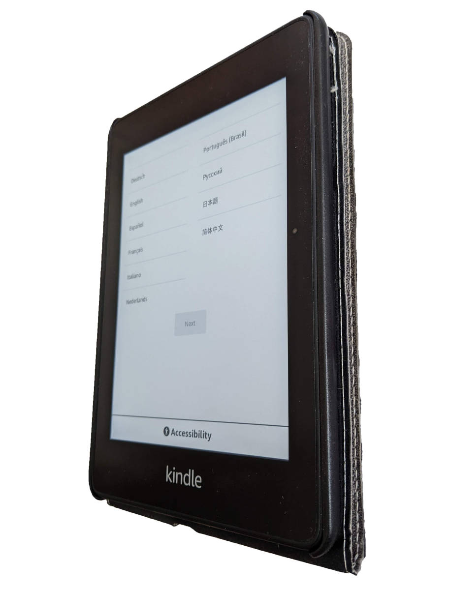 Paperwhite Kindle 第10世代 美品 kindle 8GB 広告なし 16G 純正カバー