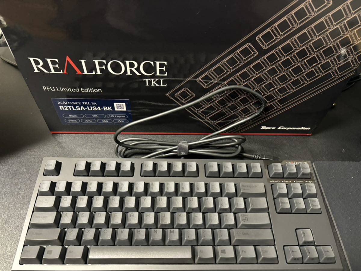 REALFORCE R2 テンキーレスキーボード PFU Limited Edition 45g荷重