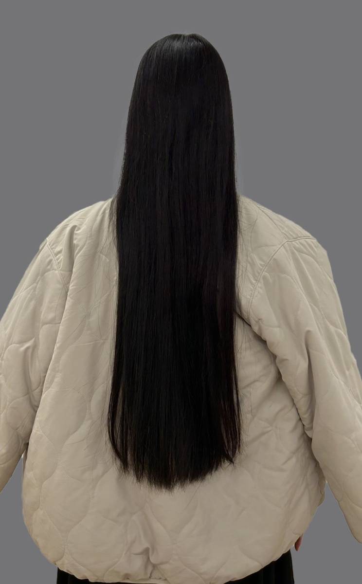 髪の毛○髪束○約100g○約51cm 髪束 髪の毛 人毛 11
