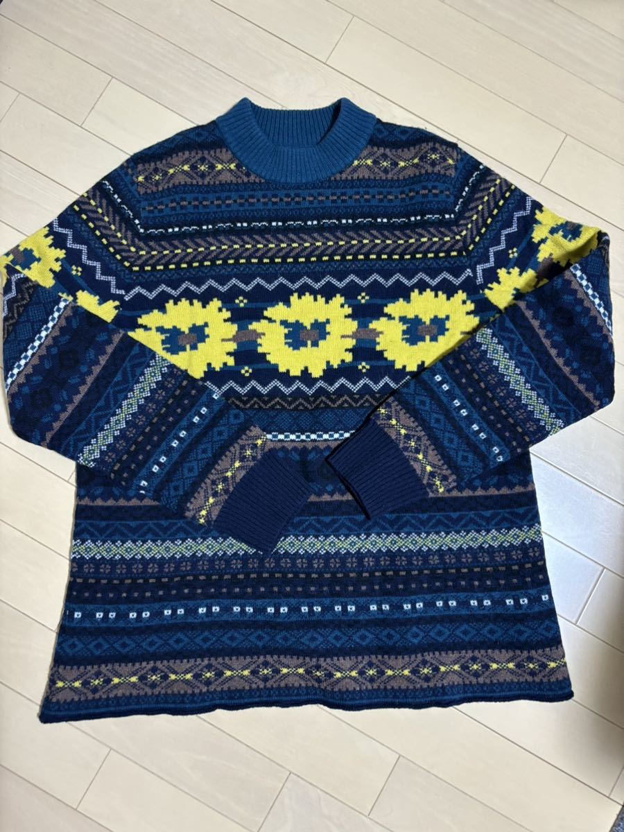 sacai ニット 厚手 サイズ2 sacai メンズ sacaiサカイセーター