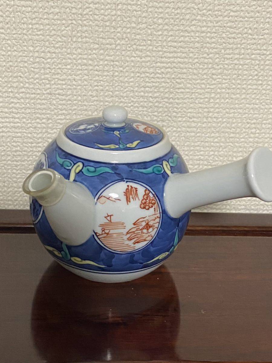 茶道具 急須 茶器 食器 赤絵_1