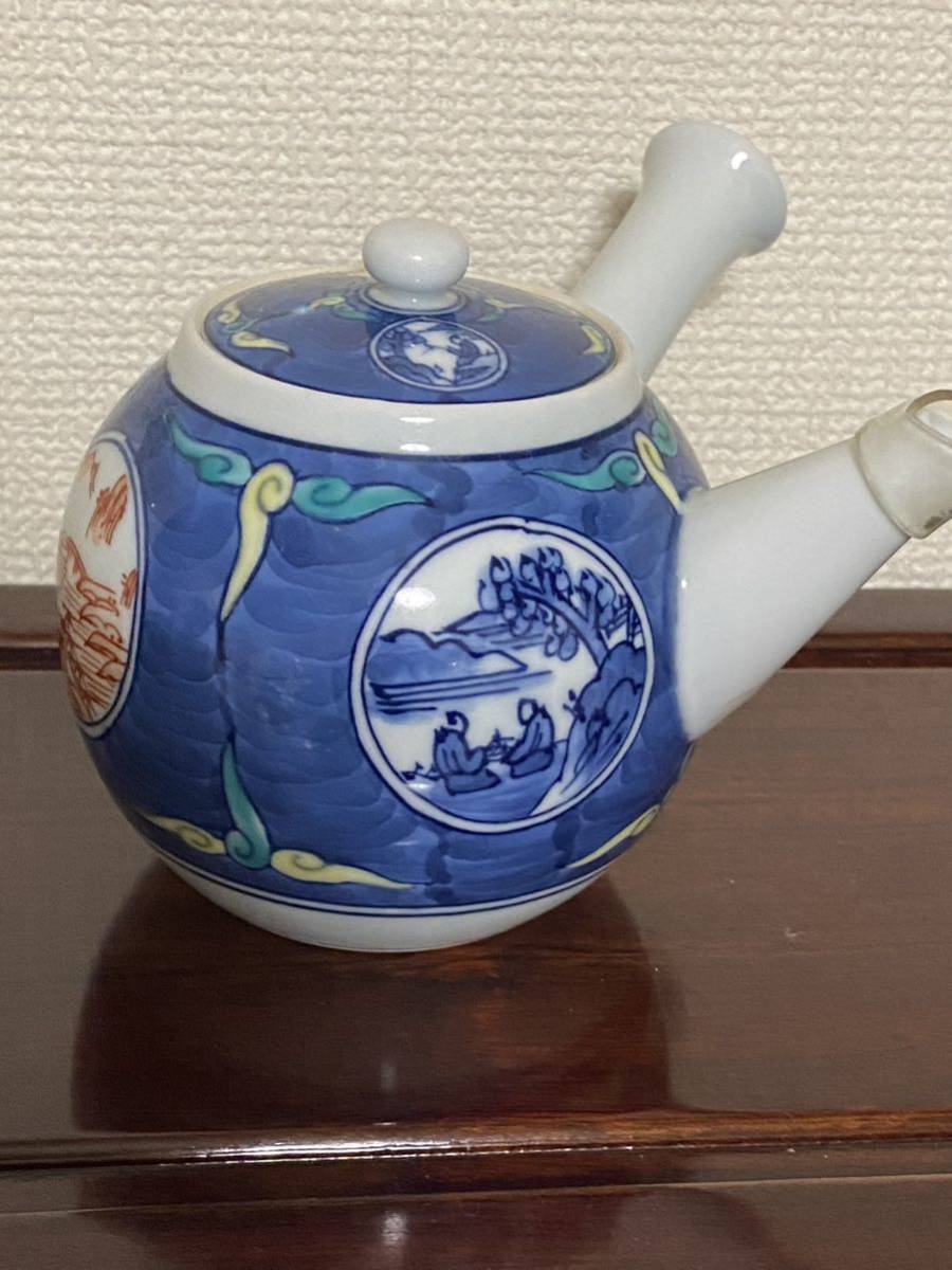 茶道具 急須 茶器 食器 赤絵_2