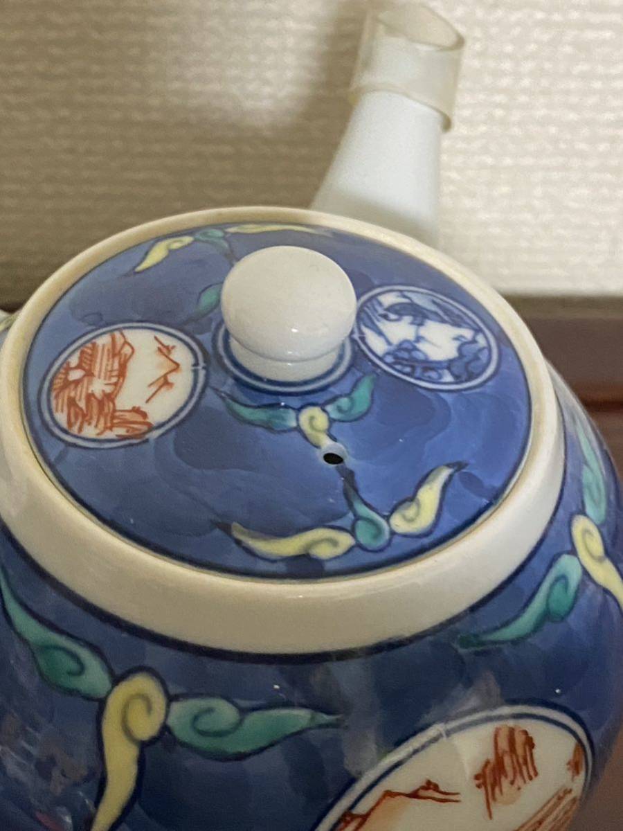 茶道具 急須 茶器 食器 赤絵_4