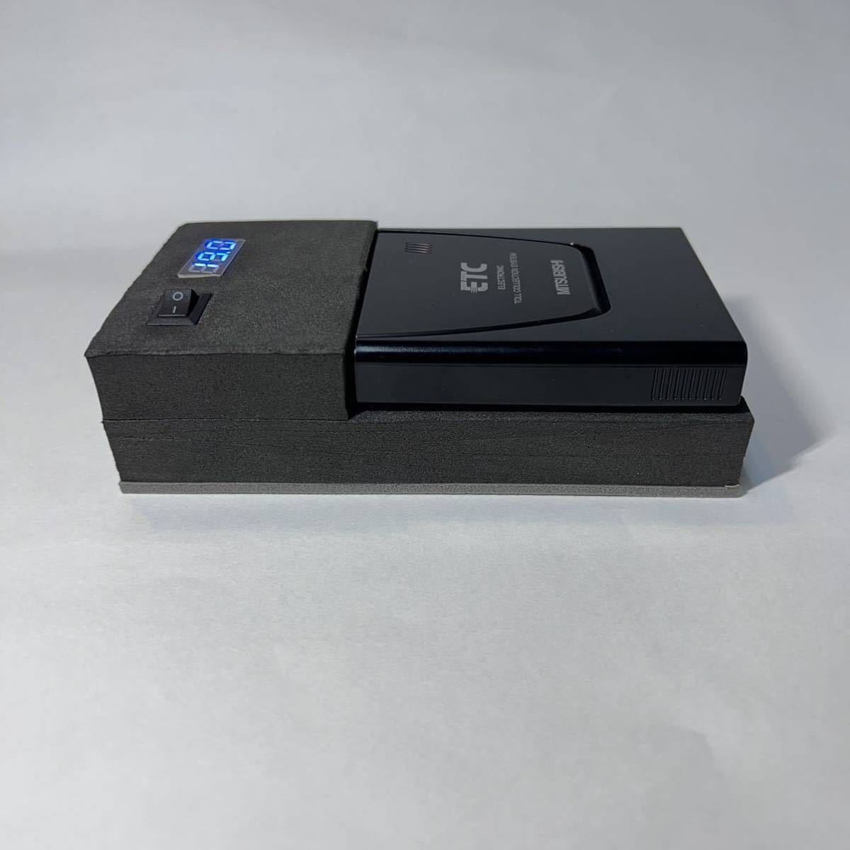 ETC 軽登録 9V電池式ETC バイク用 すぐに使える 実走行確認 【バイク